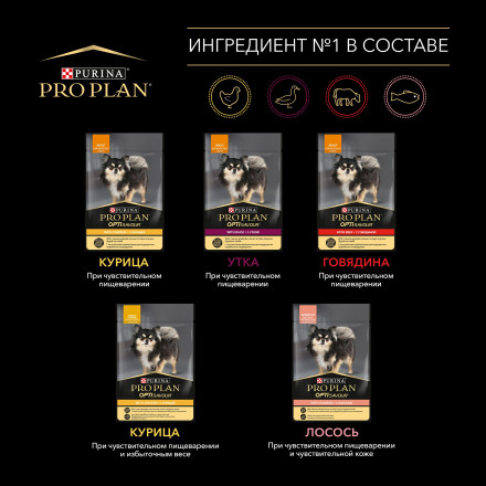 Pro Plan MIX набор паучей для взрослых собак мелких пород с говядиной; с курицей - 85 г х 10 шт