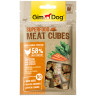Изображение товара Лакомство GimDog мясные кубики суперфуд для собак из курицы с морковью и шпинатом - 40 г