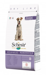 Schesir Dog Senior Medium сухой корм для пожилых собак средних пород с курицей - 3 кг