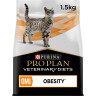 Изображение товара Purina Pro Plan Veterinary diets OM St/Ox Obesity Management сухой корм для взрослых кошек при ожирении - 1,5 кг