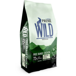 Prime Wild GF Free Range сухой корм для котят и кошек с курицей - 2 кг