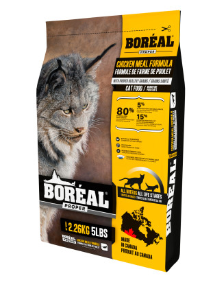 Boreal Proper сухой корм для кошек всех пород с курицей - 2,26 кг