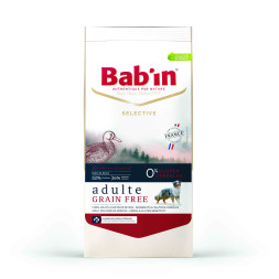 Babin Selective Adulte Grain Free сухой беззерновой корм для взрослых взрослых собак с мясом утки и форелью - 12 кг