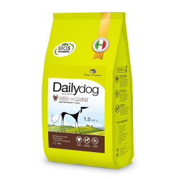 Сухой корм Dailydog для собак мелких пород с олениной и кукурузой - 1,5 кг