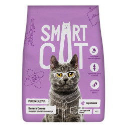 Smart Cat сухой корм для взрослых кошек с кроликом - 400 г