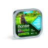 Изображение товара Monge Cat BWild Grain Free влажный беззерновой корм для взрослых кошек с анчоусами и овощами в ламистерах 100 г (32 шт в уп)