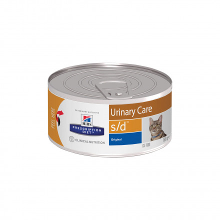 Hills Prescription Diet s/d Urinary Care влажный диетический корм для кошек для поддержания здоровья мочевыводящих путей - 156 г