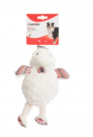 Camon игрушка для собак животное маленькое плюшевое с пищалкой