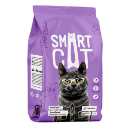 Smart Cat сухой корм для взрослых кошек с кроликом - 1,4 кг
