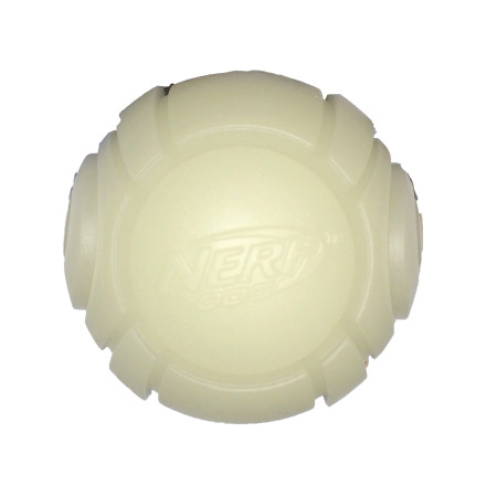 Игрушка для собак Nerf Мяч теннисный для бластера блестящий - 6 см