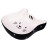 Mr.Kranch миска керамическая для кошек &quot;Мордочка кошки&quot;, 200 мл, черная с белым