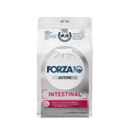 Forza10 Active Intestinal сухой корм для взрослых кошек при проблемах пищеварения с рыбой - 1,5 кг
