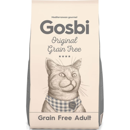 Gosbi Original Cat Grain Free сухой беззерновой корм для кошек с курицей Adult - 3 кг