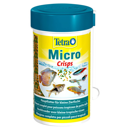 Tetra Micro Crisps корм для мелких видов рыб - 100 мл