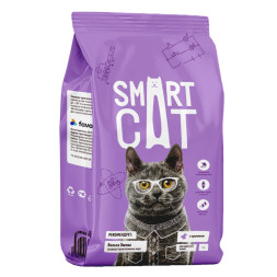 Smart Cat сухой корм для взрослых кошек с кроликом - 5 кг