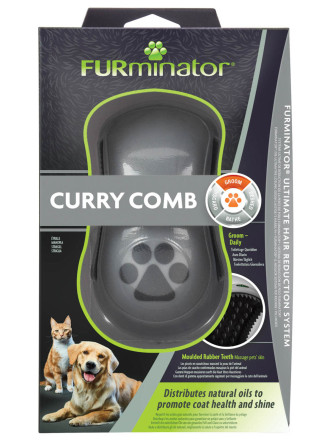 FURminator Curry Comb расческа резиновая, зубцы 5 мм
