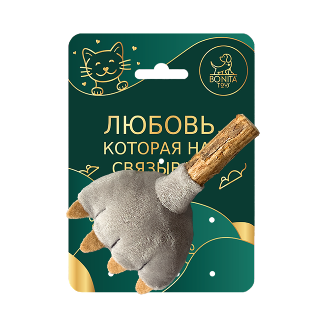 BONITAPET игрушка для кошек Кошачья лапа
