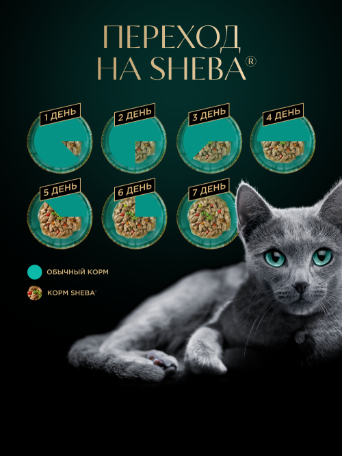 Sheba Nature's Collection влажный корм для кошек с курицей и паприкой, в паучах - 75 г х 28 шт