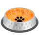 Mr.Kranch Candy миска из нержавеющей стали с керамическим покрытием и нескользящим основанием - 850 мл, оранжевая