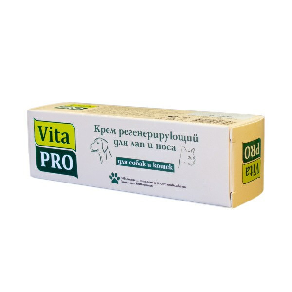 Vita Pro регенерирующий крем для лап и носа для кошек и собак - 50 мл