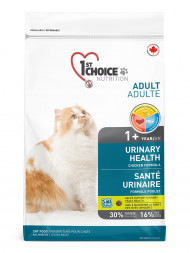 1st Choice Urinary сухой корм для взрослых кошек при МКБ с курицей - 1,8 кг