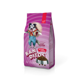 Banditos сухой корм для взрослых собак всех пород, с ягненком - 12 кг
