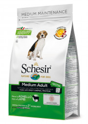 Schesir Dog Medium Adult Lamb сухой корм для взрослых собак средних пород с ягненком - 3 кг