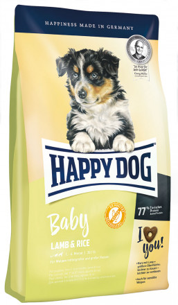 Happy Dog Baby Lamb &amp; Rice сухой корм для щенков с чувствительным пищеварением с ягненком и рисом - 18 кг
