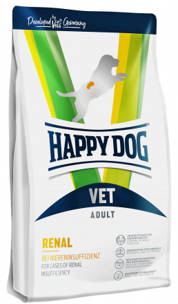 Happy Dog Vet Diet Renal сухой корм для взрослых собак при заболеваниях почек - 4 кг