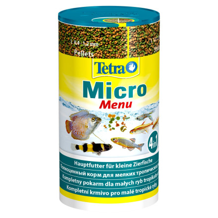 Tetra Micro Menu корм для мелких видов рыб - 100 мл