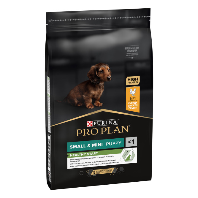 Purina Pro Plan Small &amp; Mini Puppy сухой корм для щенков мелких и карликовых пород с курицей и рисом - 7 кг