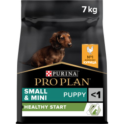 Purina Pro Plan Small &amp; Mini Puppy сухой корм для щенков мелких и карликовых пород с курицей и рисом - 7 кг