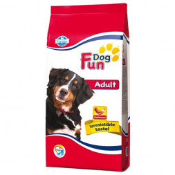 Farmina Fun Dog Adult сухой корм для взрослых собак всех пород с курицей - 10 кг