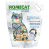 Изображение товара Homecat Морозная свежесть cиликагелевый впитывающий наполнитель с ароматом морозной свежести - 7,6 л