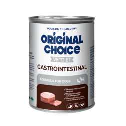 Original Choice Vetdiet Gastrointestinal влажный диетический корм для собак профилактика болезней ЖКТ, в консервах - 340 г х 6 шт