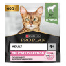 Изображение товара Сухой корм Purina Pro Plan для кошек с чувствительным пищеварением и привередливых к еде с ягненком - 400 г