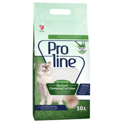 Proline комкующийся наполнитель для кошачьих туалетов, с ароматом алоэ вера - 10 л (8,5 кг)
