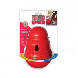 Интерактивная игрушка Kong &quot;Wobbler&quot; для собак крупных пород, размер 0.27 x 0.18 x 0.17