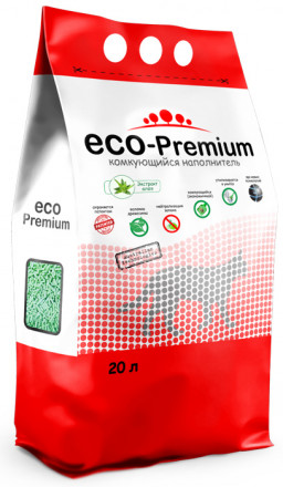 ECO Premium Алоэ наполнитель древесный 7,6 кг / 20 л