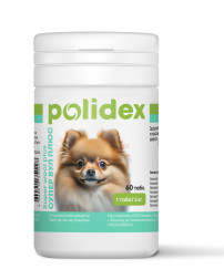 Polidex Super Wool Plus кормовая добавка для собак, для кожи и шерсти - 60 табл.