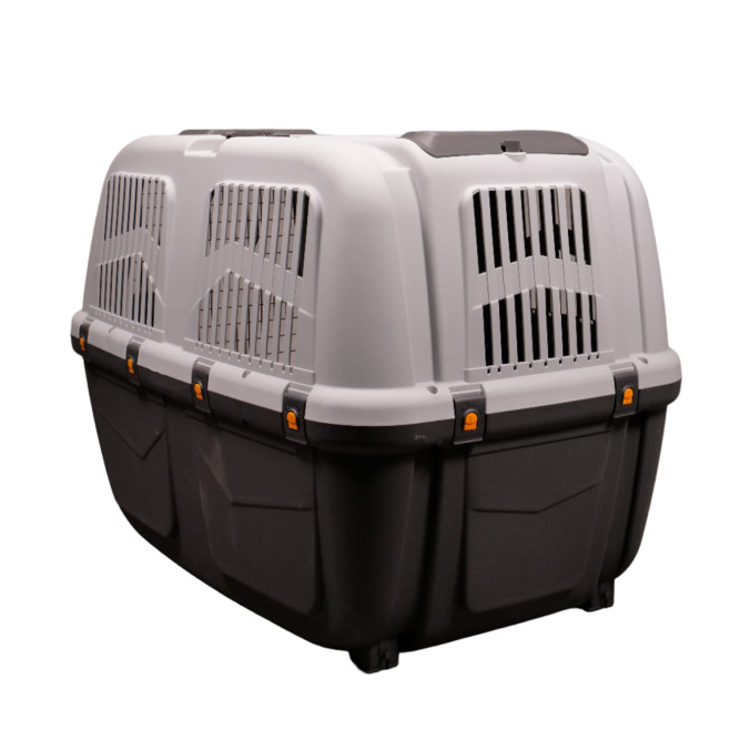 MPS переноска SKUDO 7 105х73х76h см с металлической дверцей с замком серая