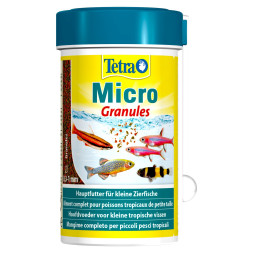 Tetra Micro Granules корм для мелких видов рыб - 100 мл
