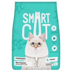 Smart Cat сухой корм для стерилизованных кошек с курицей - 1,4 кг