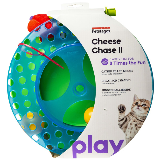 Petstages игрушка для кошек Трек "2 мячика II"