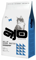 AJO Cat Grand Master сухой корм для пожилых кошек, для профилактики мочекаменной болезни, с курицей - 10 кг