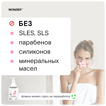 WONDER LAB экогель для интимной гигиены - 540 мл