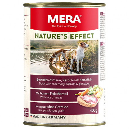 Mera Narures Effect Nassfutter консервы для собак утка с розмарином, морковью и картофелем - 400 г