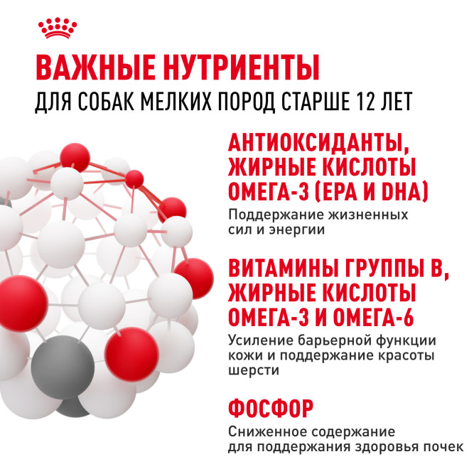 Royal Canin Mini Aging 12+ влажный корм для пожилых собак мелких пород старше 12 лет, кусочки в соусе, в паучах - 85 г х 28 шт