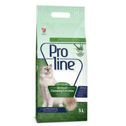 Proline комкующийся наполнитель для кошачьих туалетов, с ароматом алоэ вера - 5 л (4,25 кг)