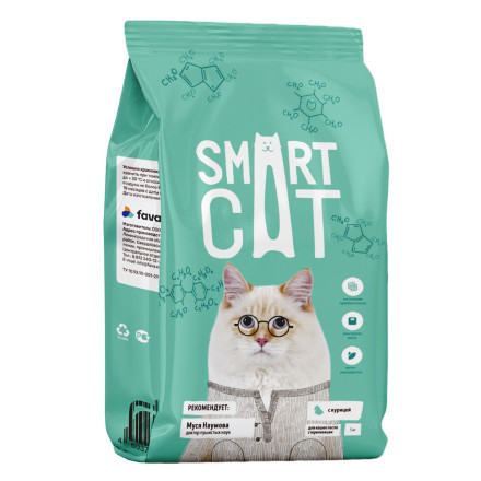 Smart Cat сухой корм для стерилизованных кошек с курицей - 5 кг